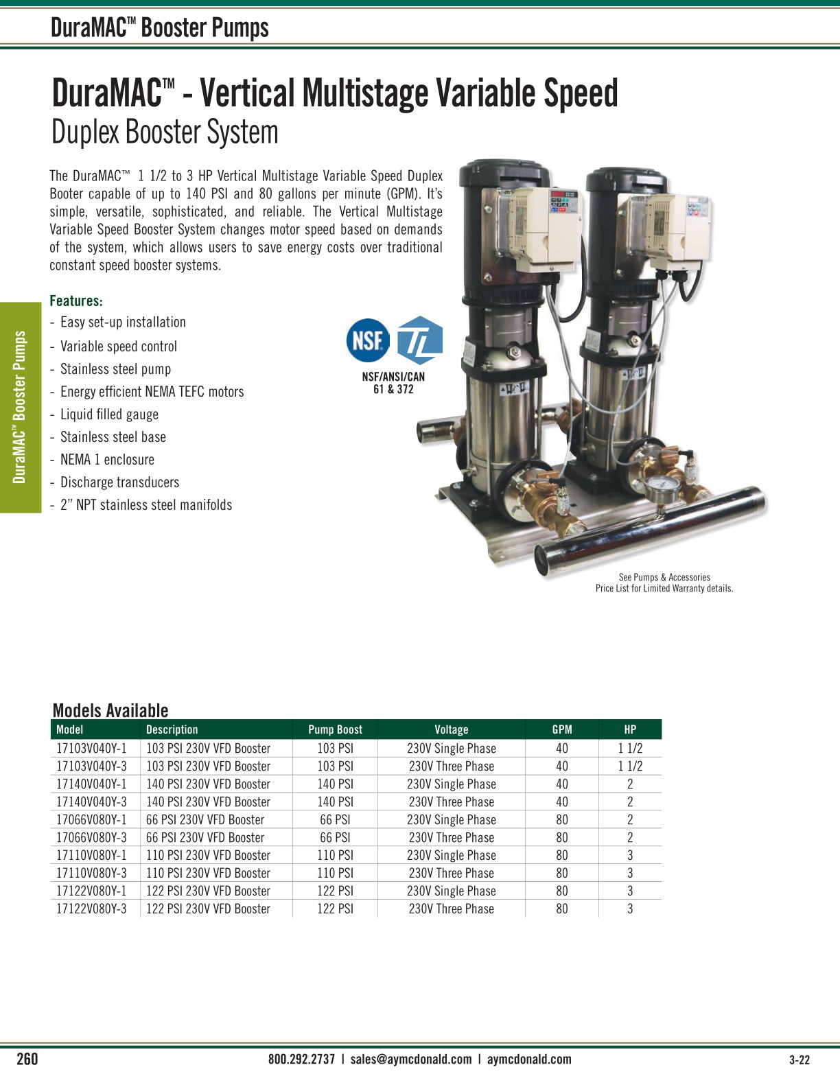 Pump Catalog