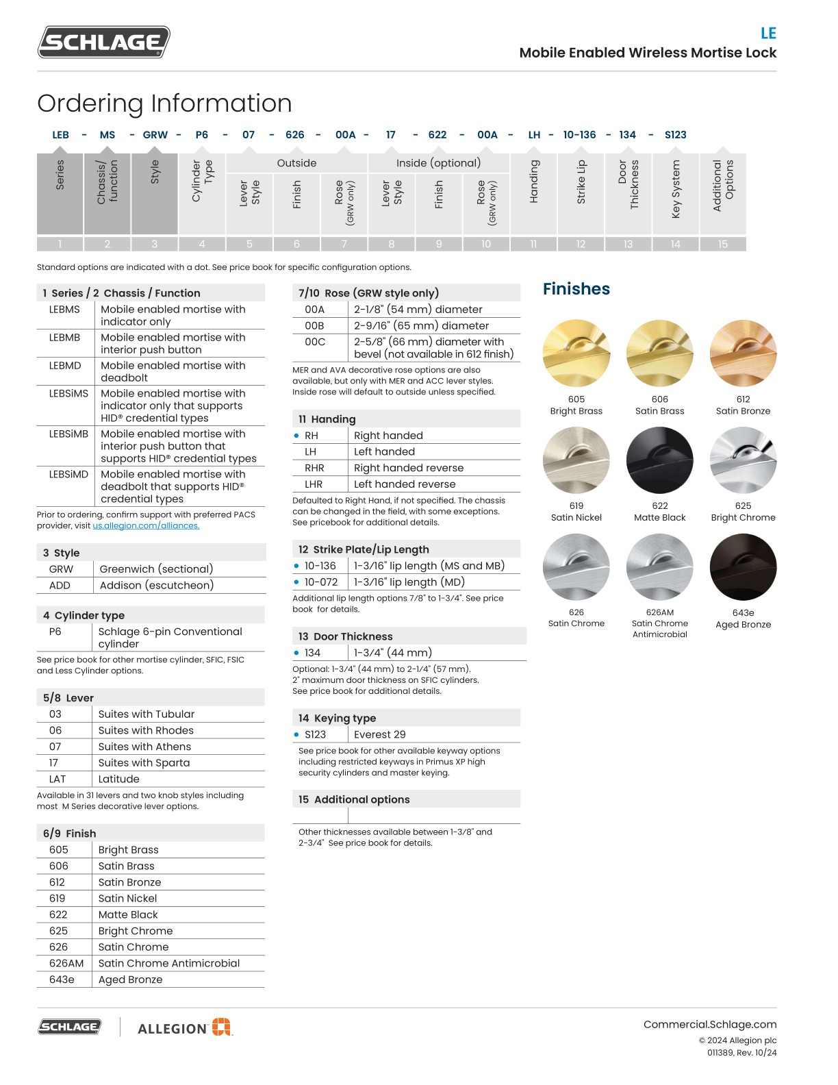 Allegion EAC Catalog