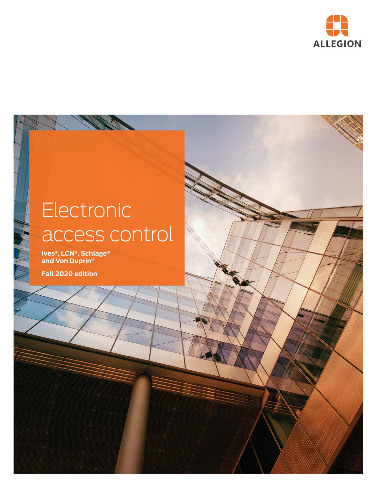 Allegion EAC Catalog