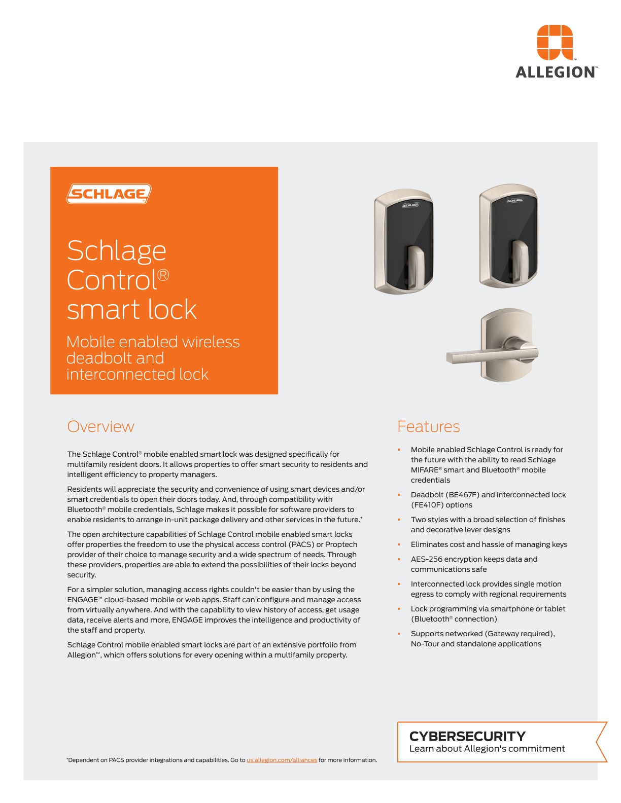 Allegion EAC Catalog