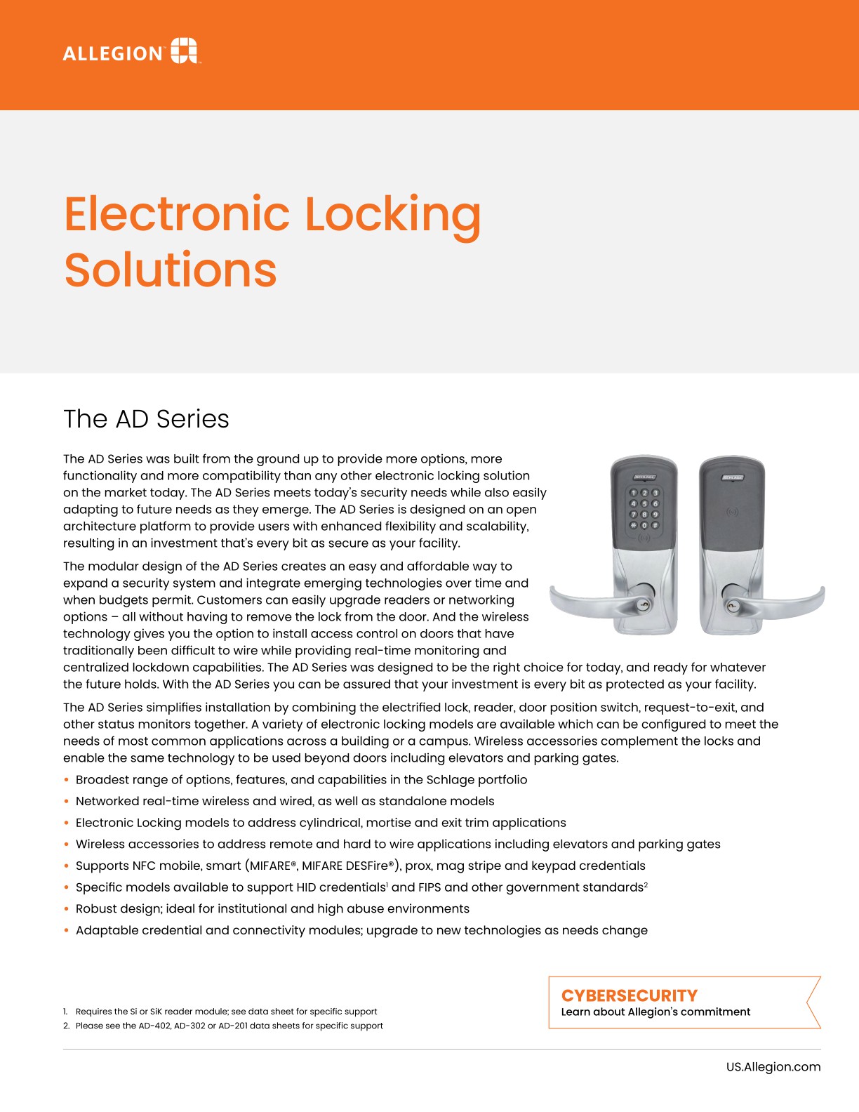 Allegion EAC Catalog