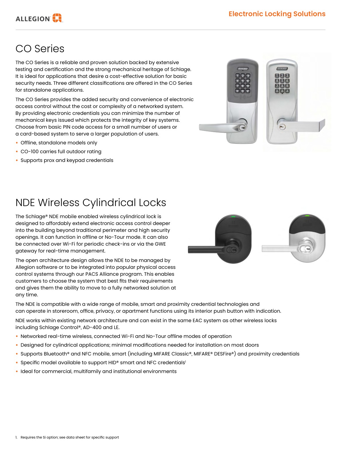 Allegion EAC Catalog