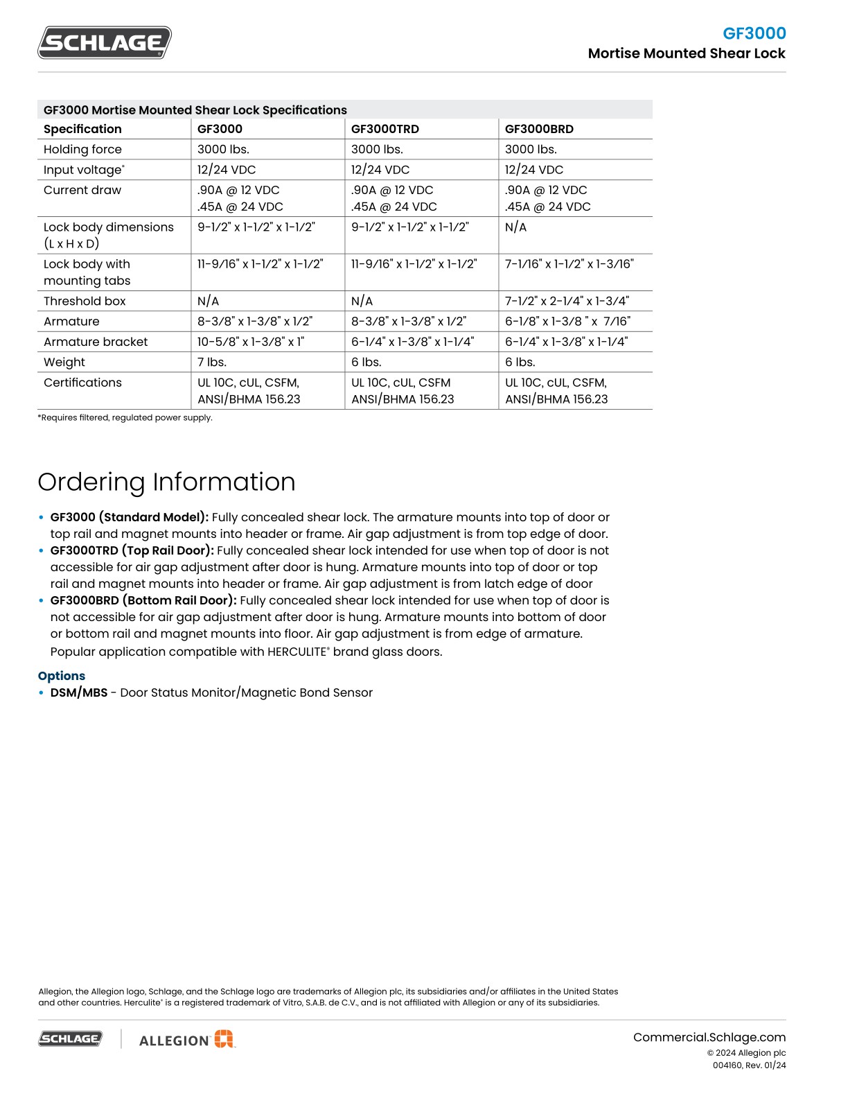 Allegion EAC Catalog allegion-eac-catalog