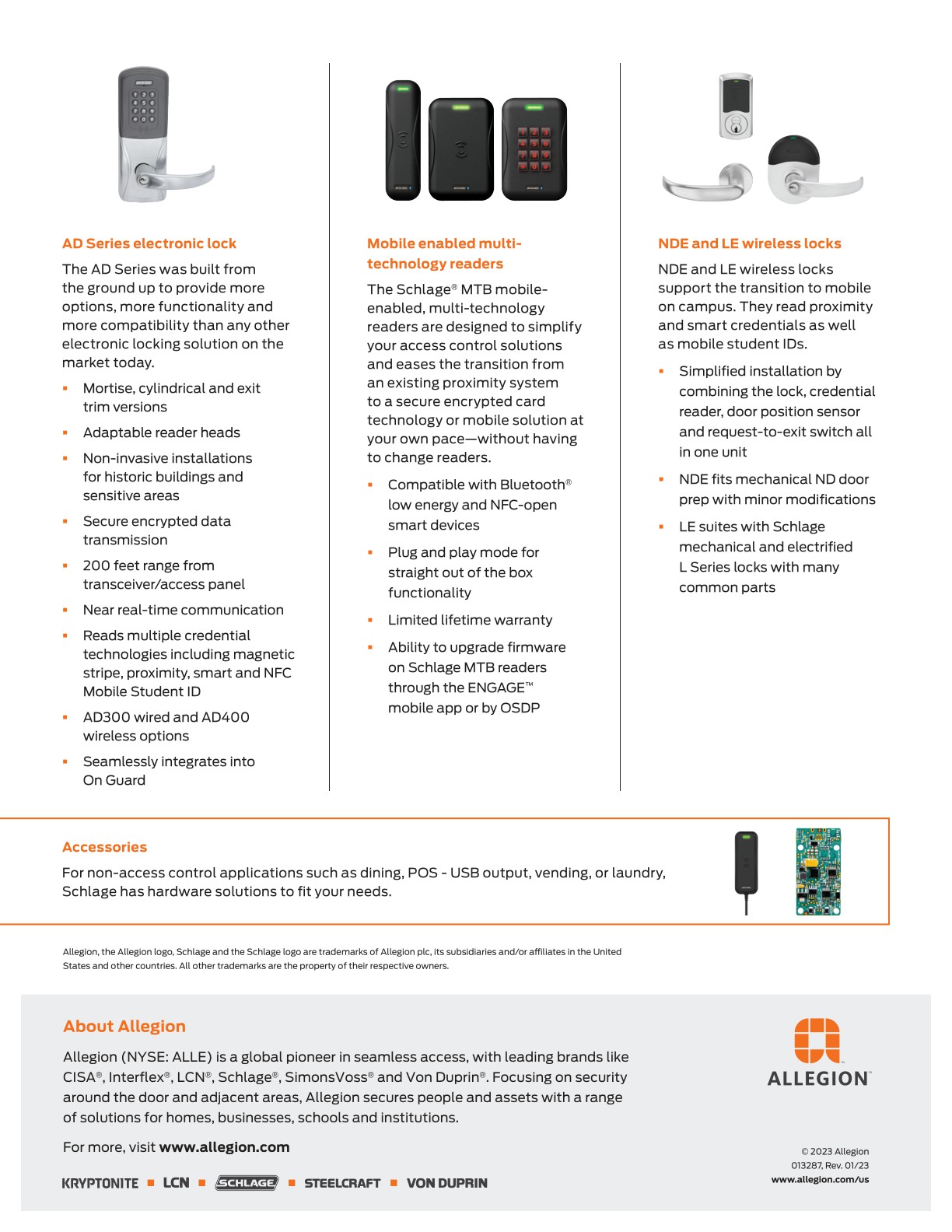 Allegion EAC Catalog