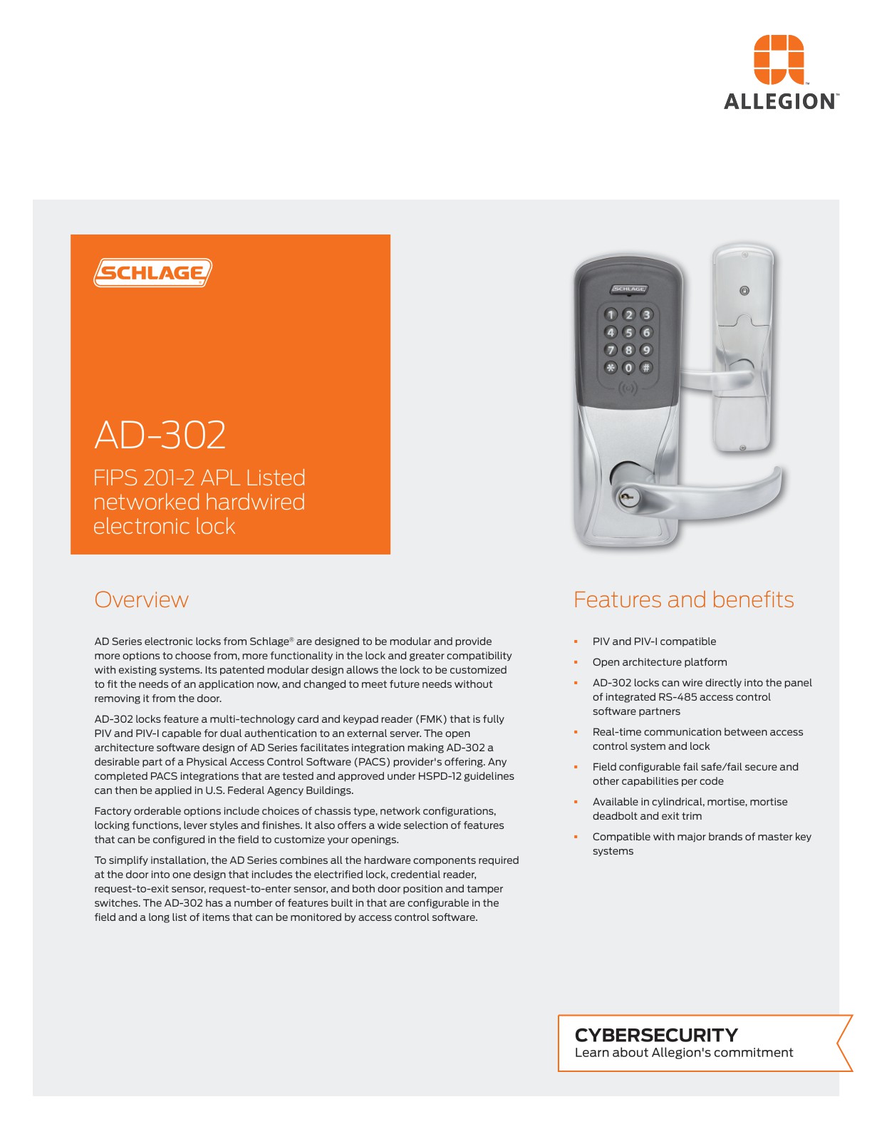 Allegion EAC Catalog