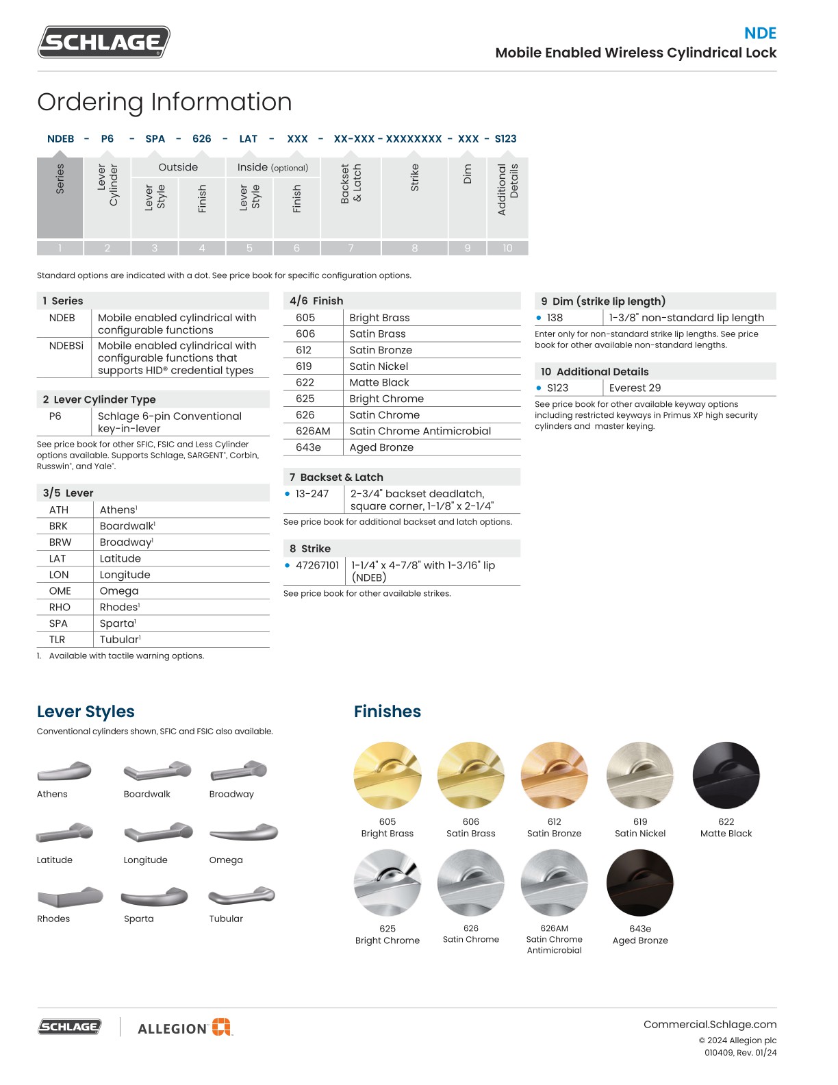 Allegion EAC Catalog