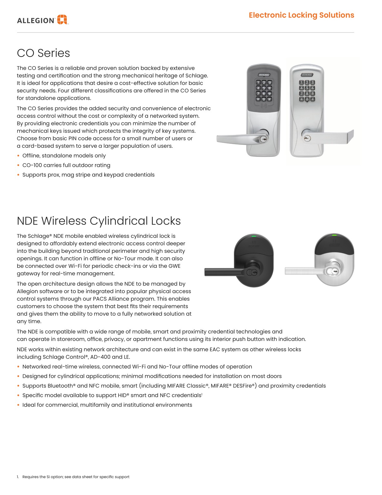 Allegion EAC Catalog