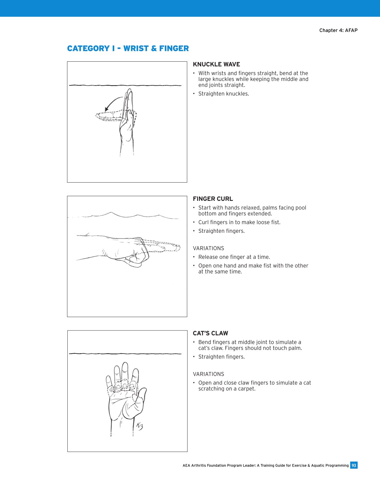 AEA Arthritis Foundation Program Leader A Training Guide for Exercise