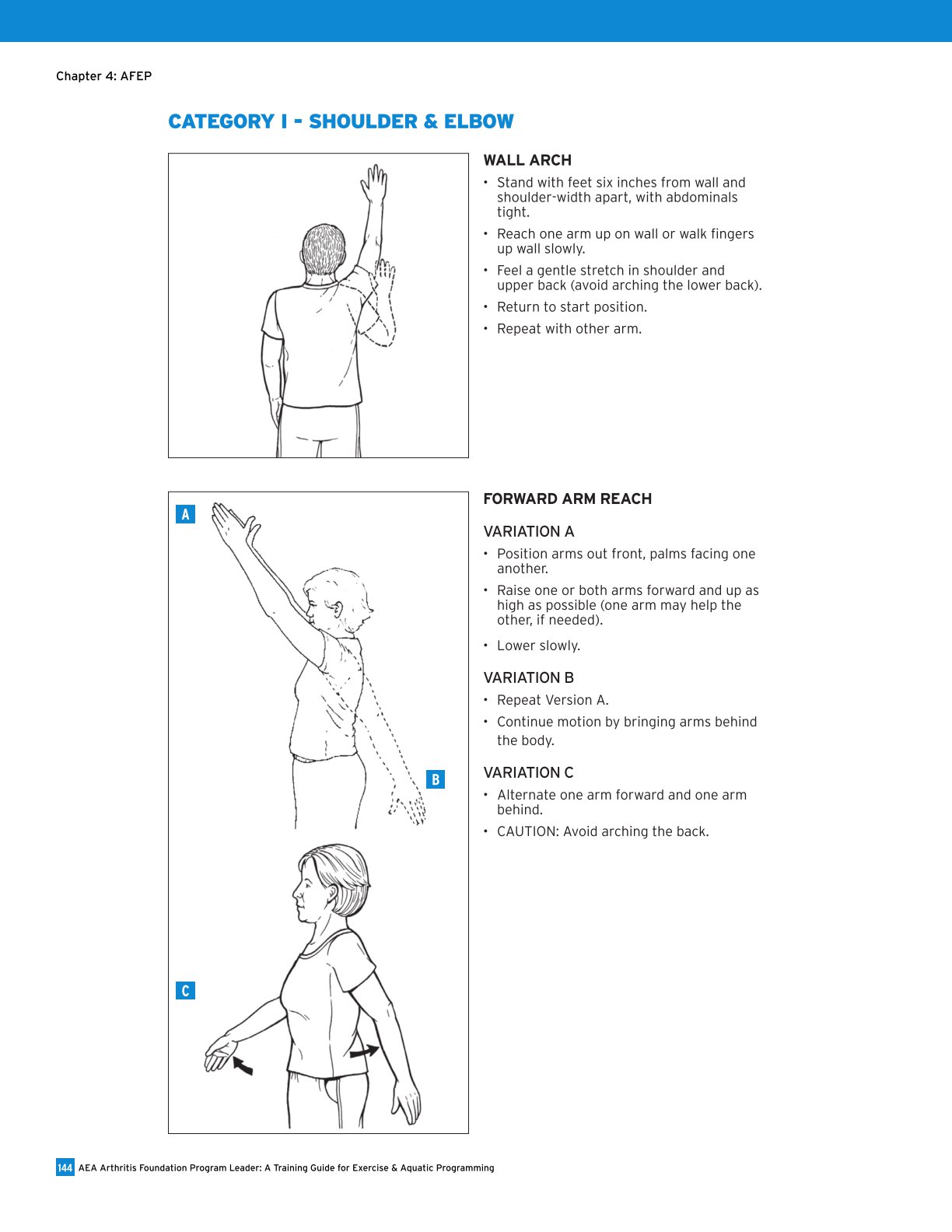 AEA Arthritis Foundation Program Leader A Training Guide for Exercise