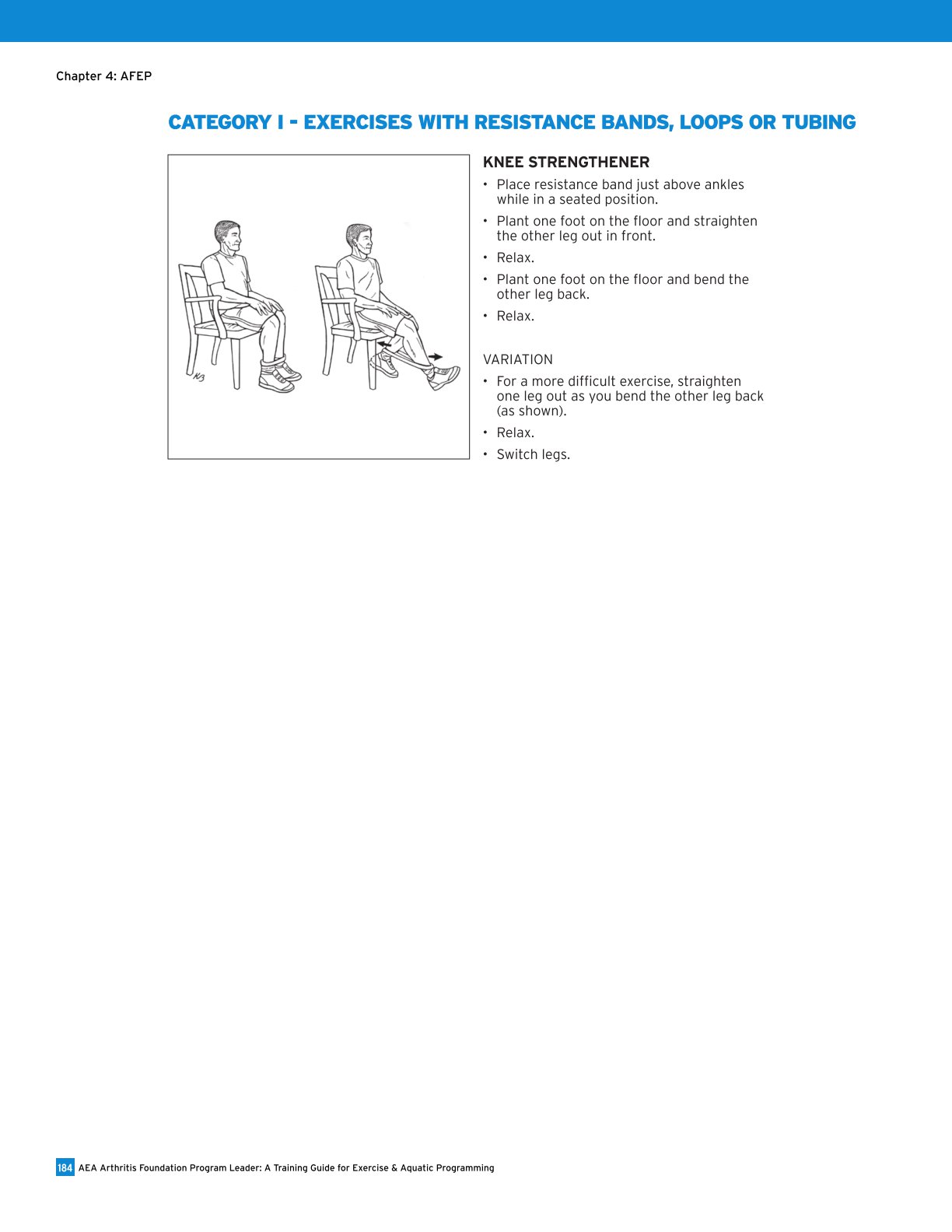 AEA Arthritis Foundation Program Leader A Training Guide for Exercise