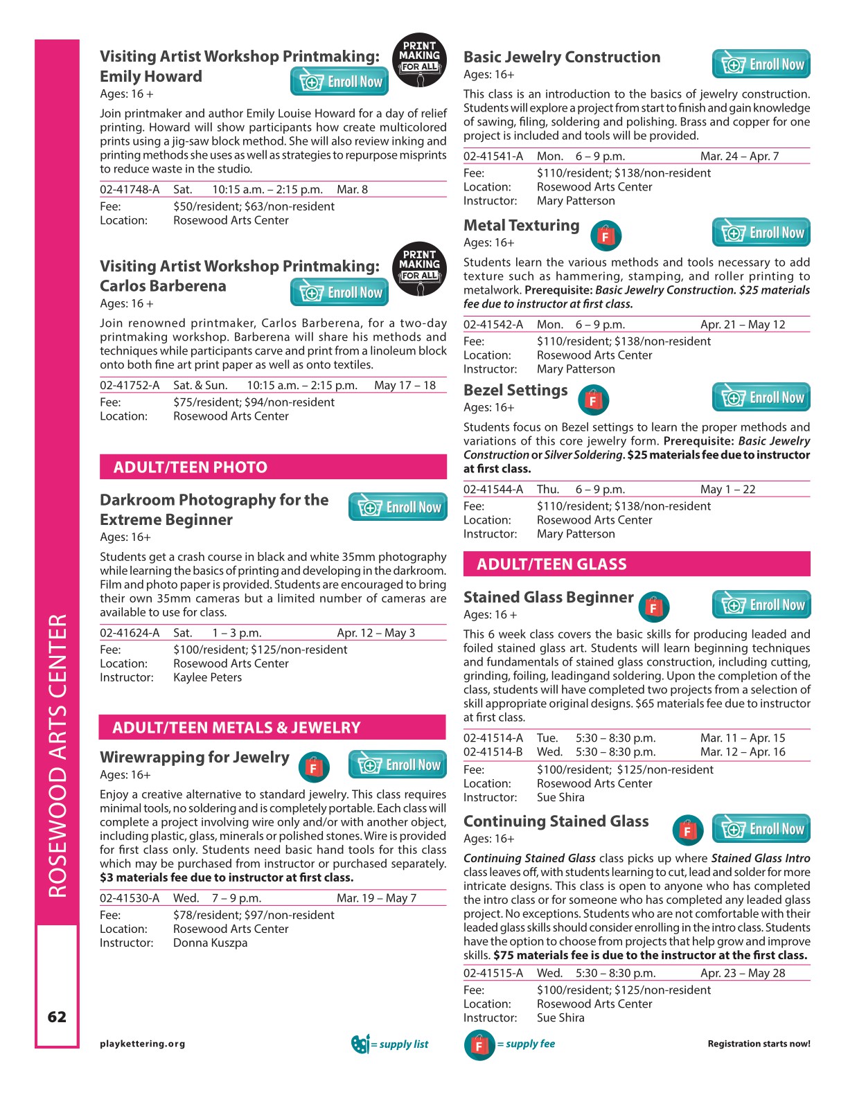 Spring 2025 PlayKettering Guide