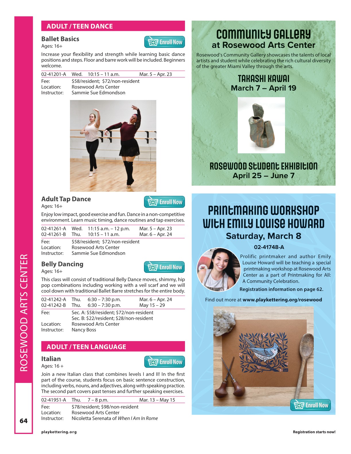 Spring 2025 PlayKettering Guide