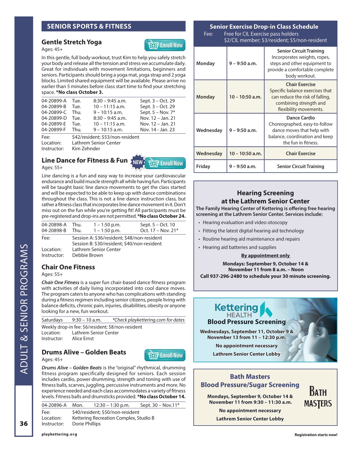 Fall 2024 PlayKettering Guide