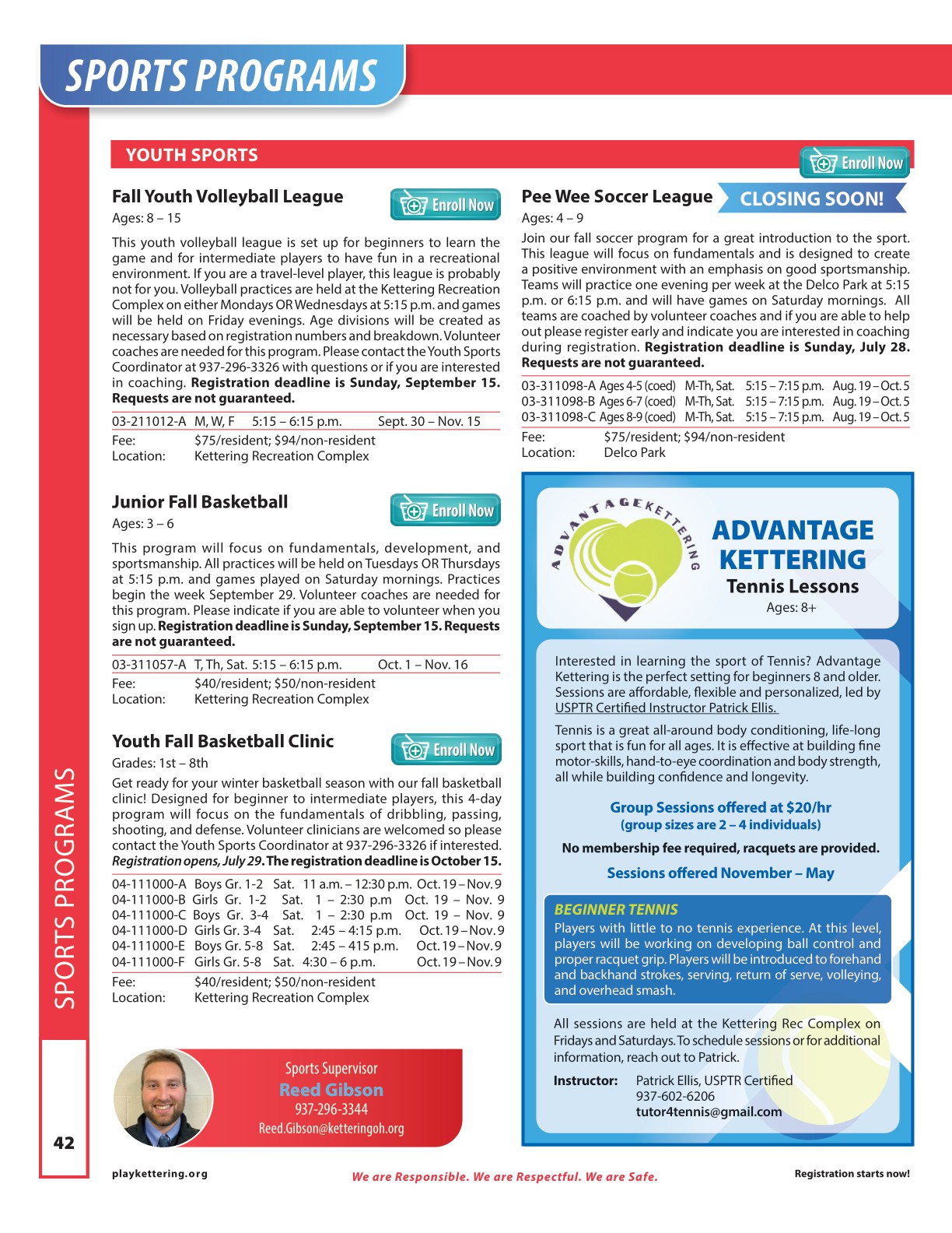 Fall 2024 PlayKettering Guide