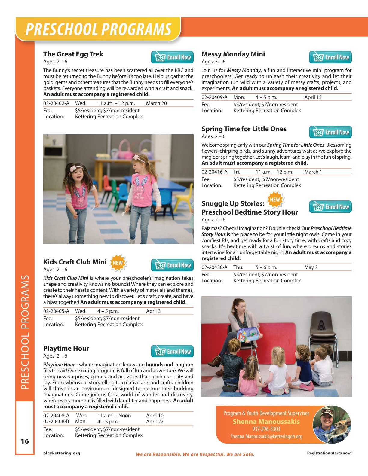 Spring 2024 Play Kettering Guide