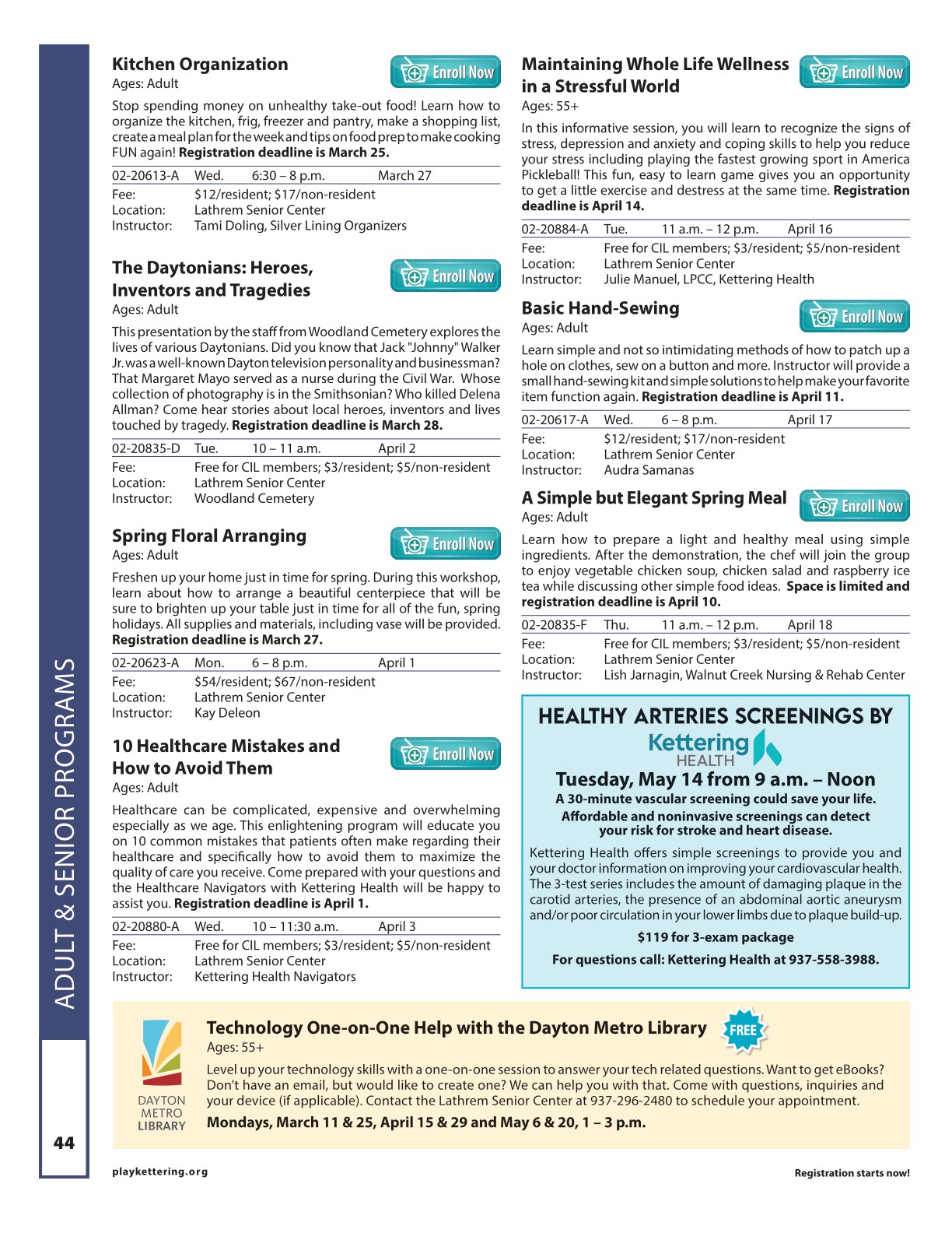 Spring 2024 Play Kettering Guide