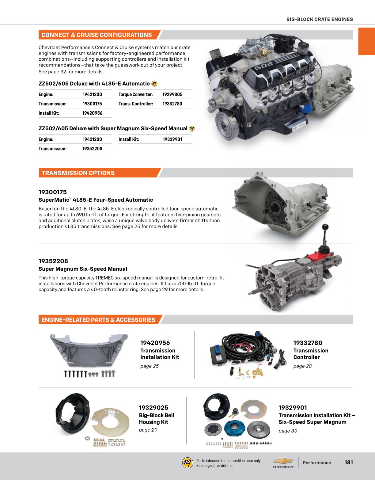 2025 Chevrolet Performance Catalog