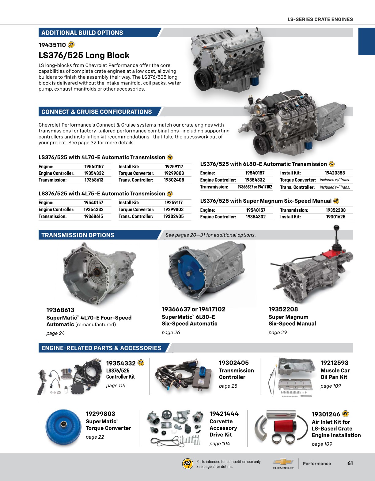 2025 Chevrolet Performance Catalog