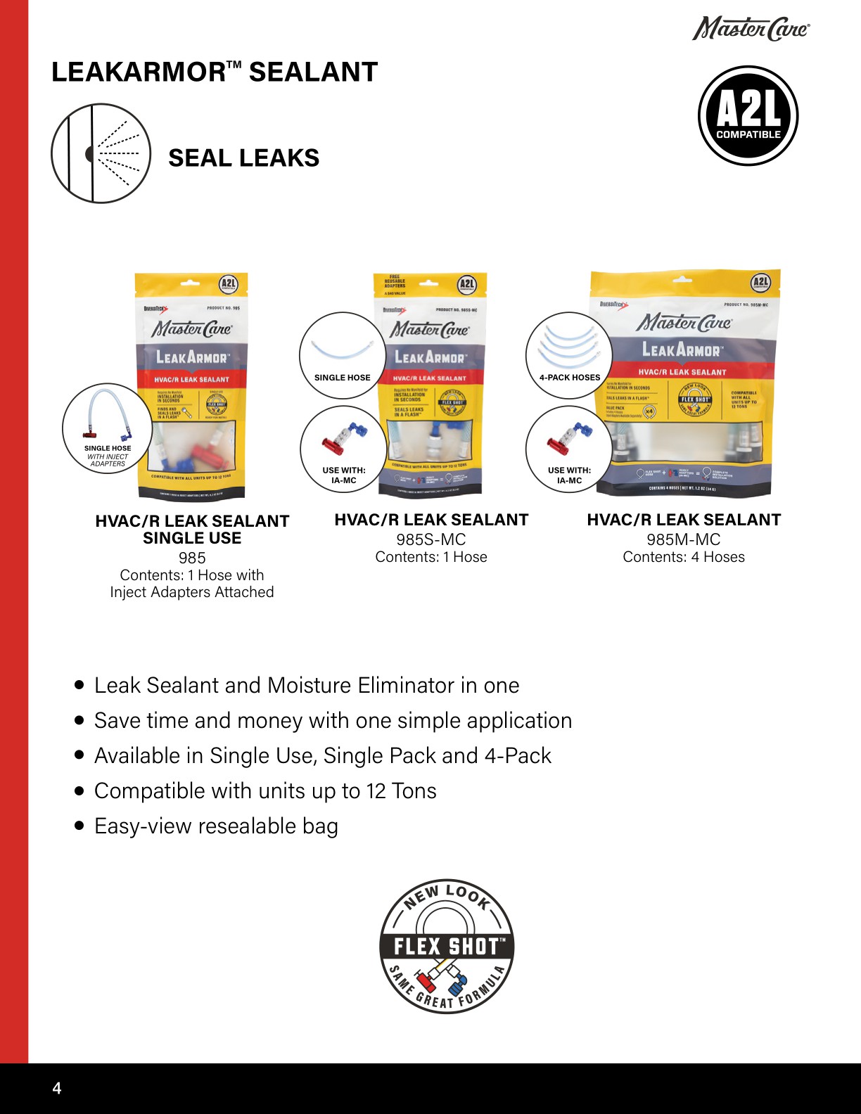 MasterCare Product Catalog