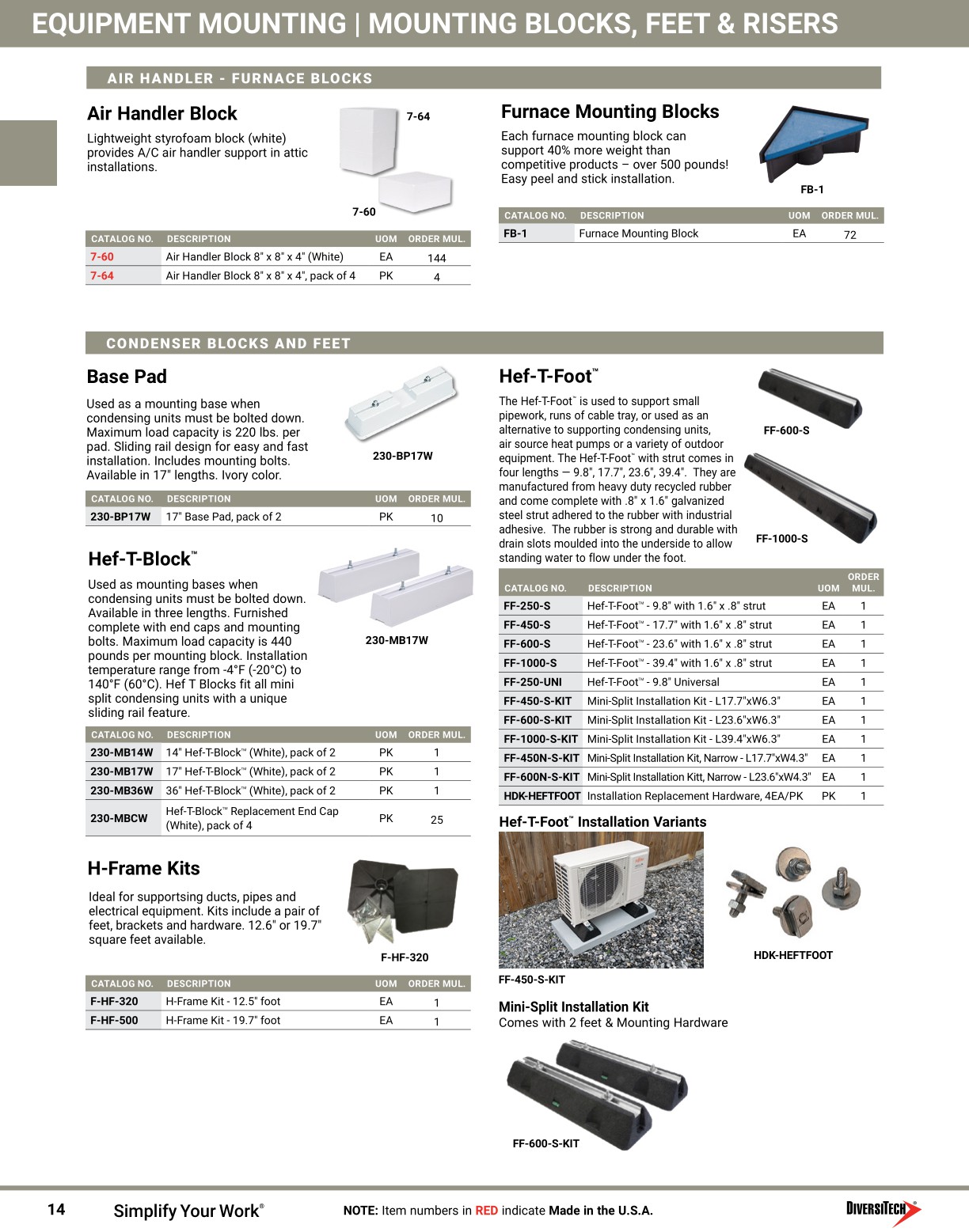 DiversiTech Catalog