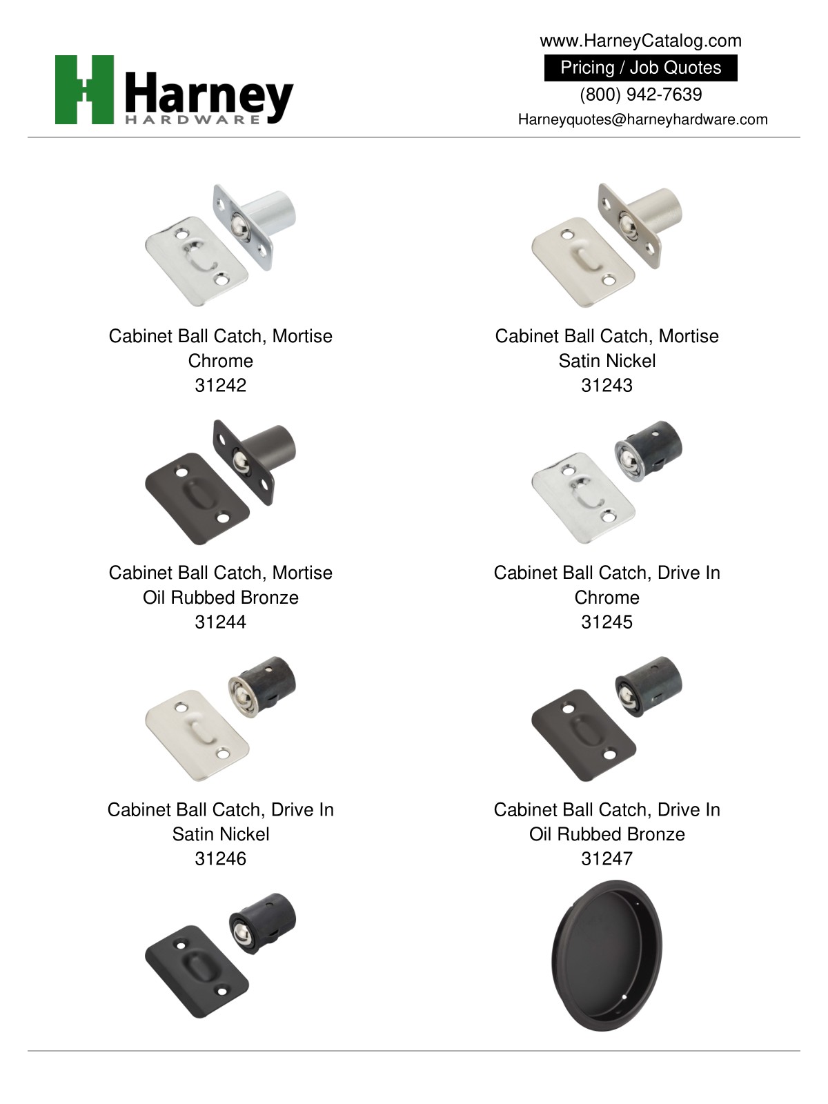 Wiley Hardware Harney Hardware Catalog