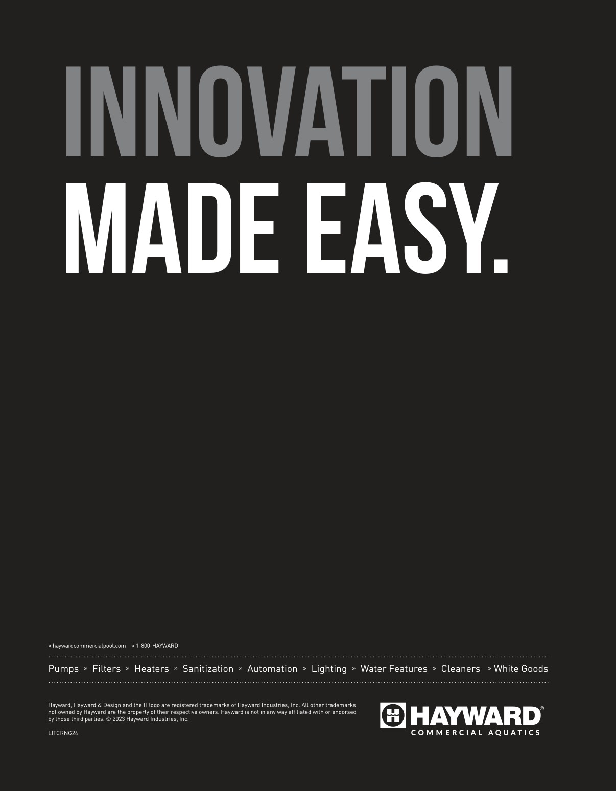 2024 Hayward Buyers Guide