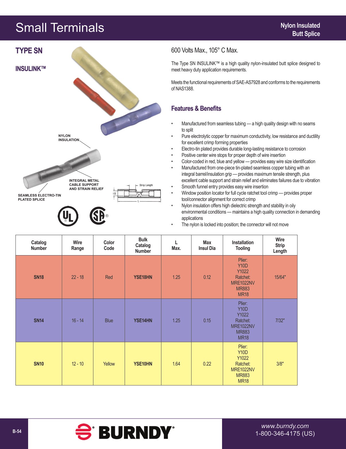 Burndy Color Code Chart 2020 BURNDY Digital Catalog 11-2020