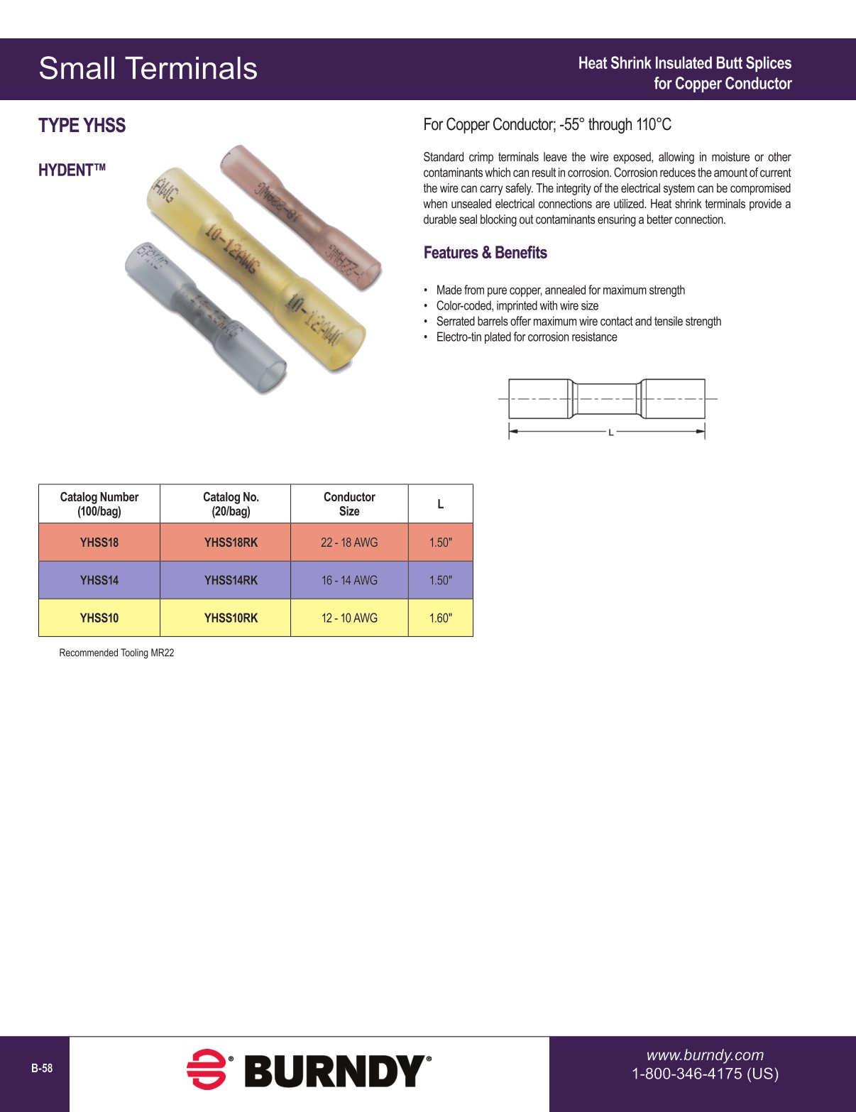 Burndy Color Code Chart 2020 BURNDY Digital Catalog 11-2020