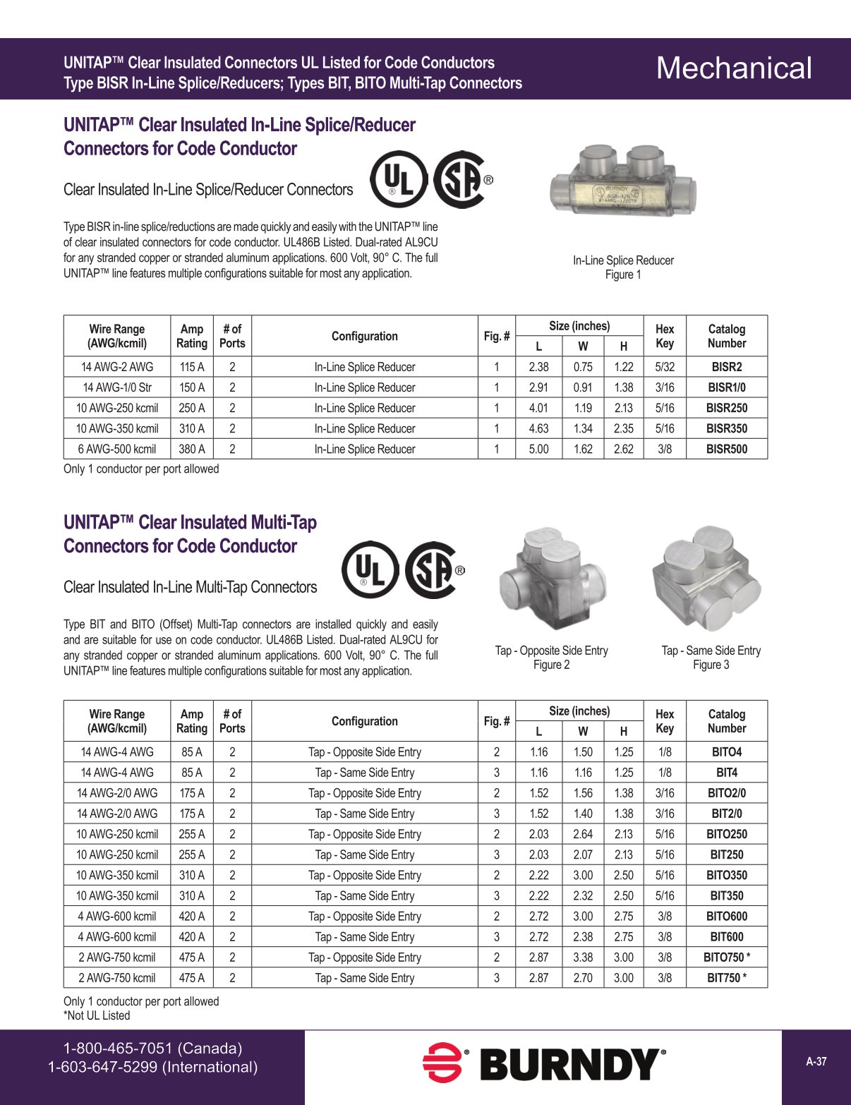 Burndy Color Code Chart 2020 BURNDY Digital Catalog 11-2020