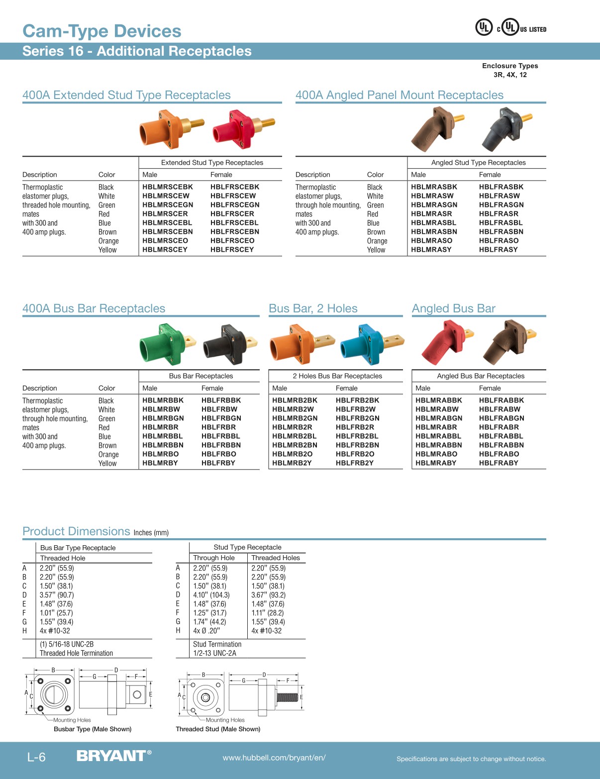 Bryant Catalog