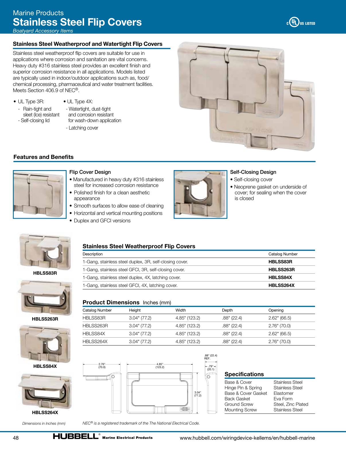 Hubbell Marine Catalog