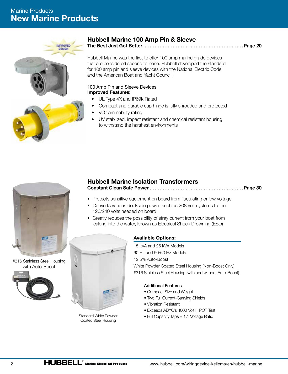 Hubbell Marine Catalog