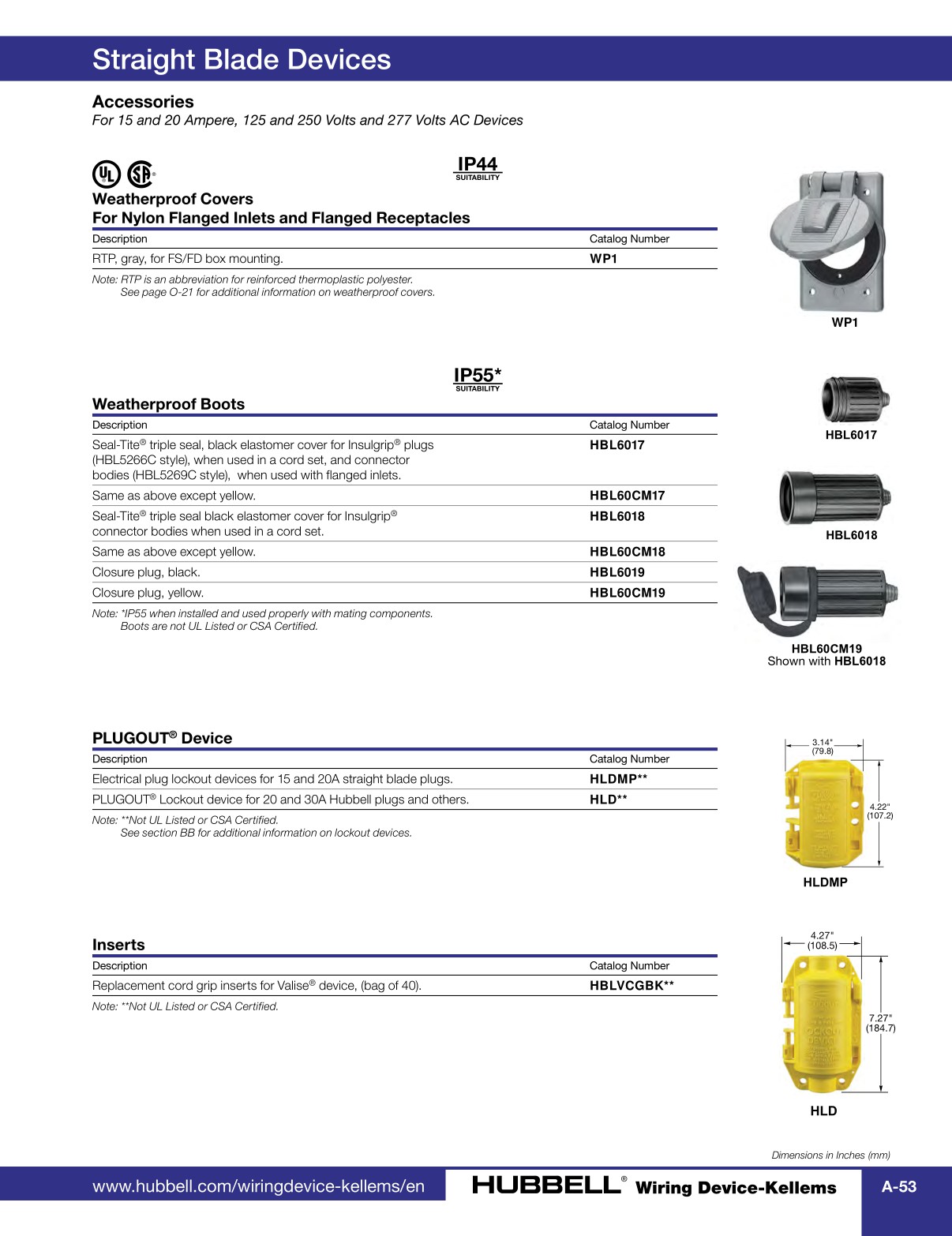 HubbellWiringDeviceKellemsCatalog
