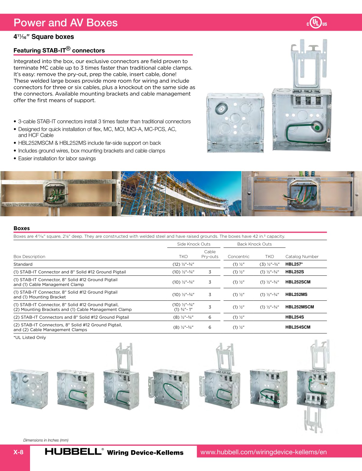 Hubbell - Bryant RF406BN | Porta Per Scatola Da Pavimento, Non - Foto 7