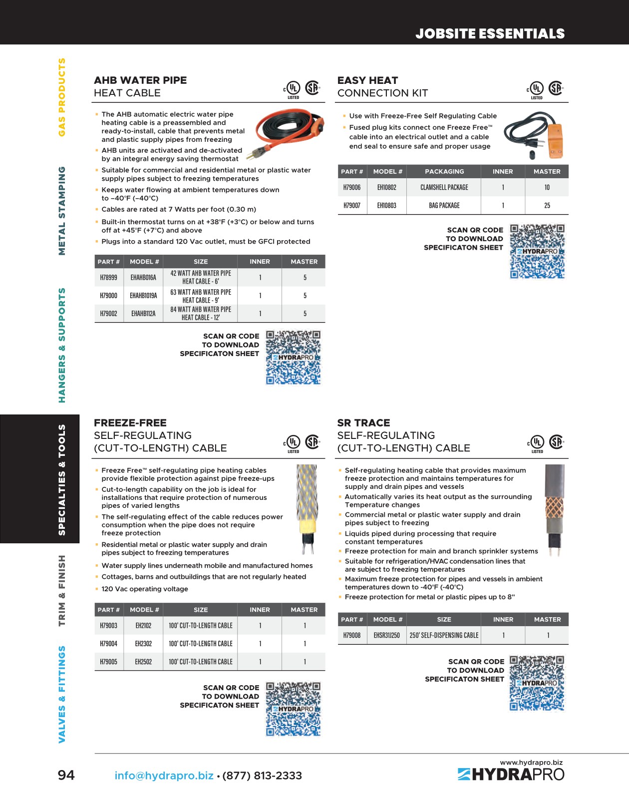 Full Product Catalog