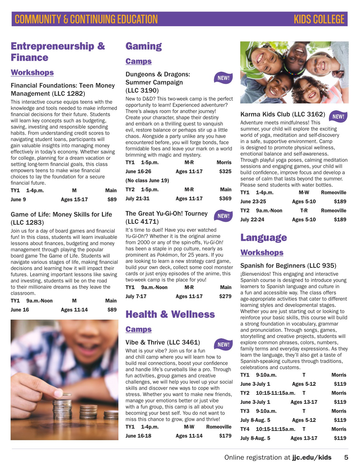 Kids College Summer 2025