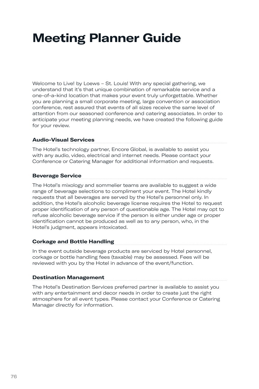 ppt - a meeting planner’s guide to catered events... Banquet-Menu