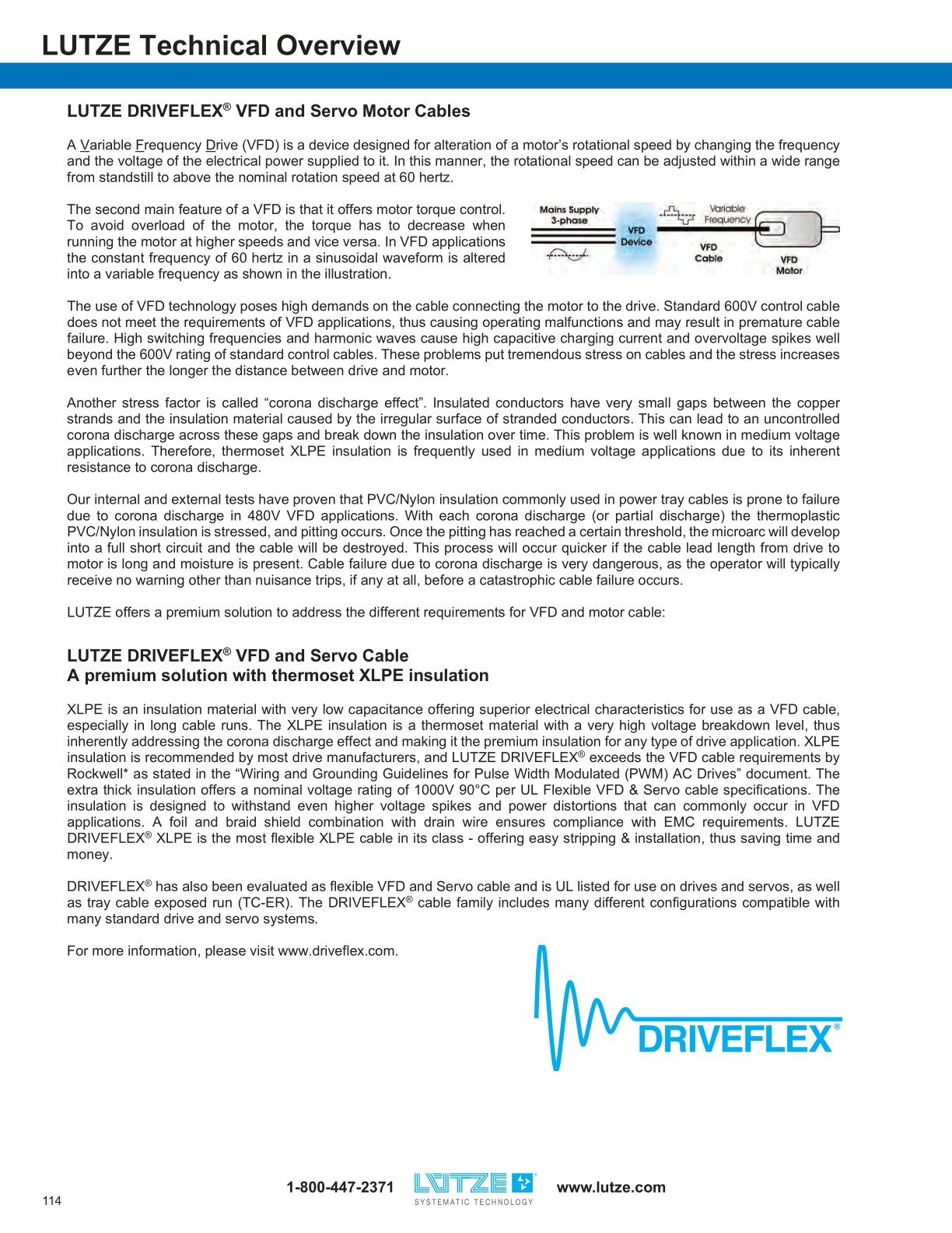 LUTZE Cable Solutions Catalog for Industrial Automation