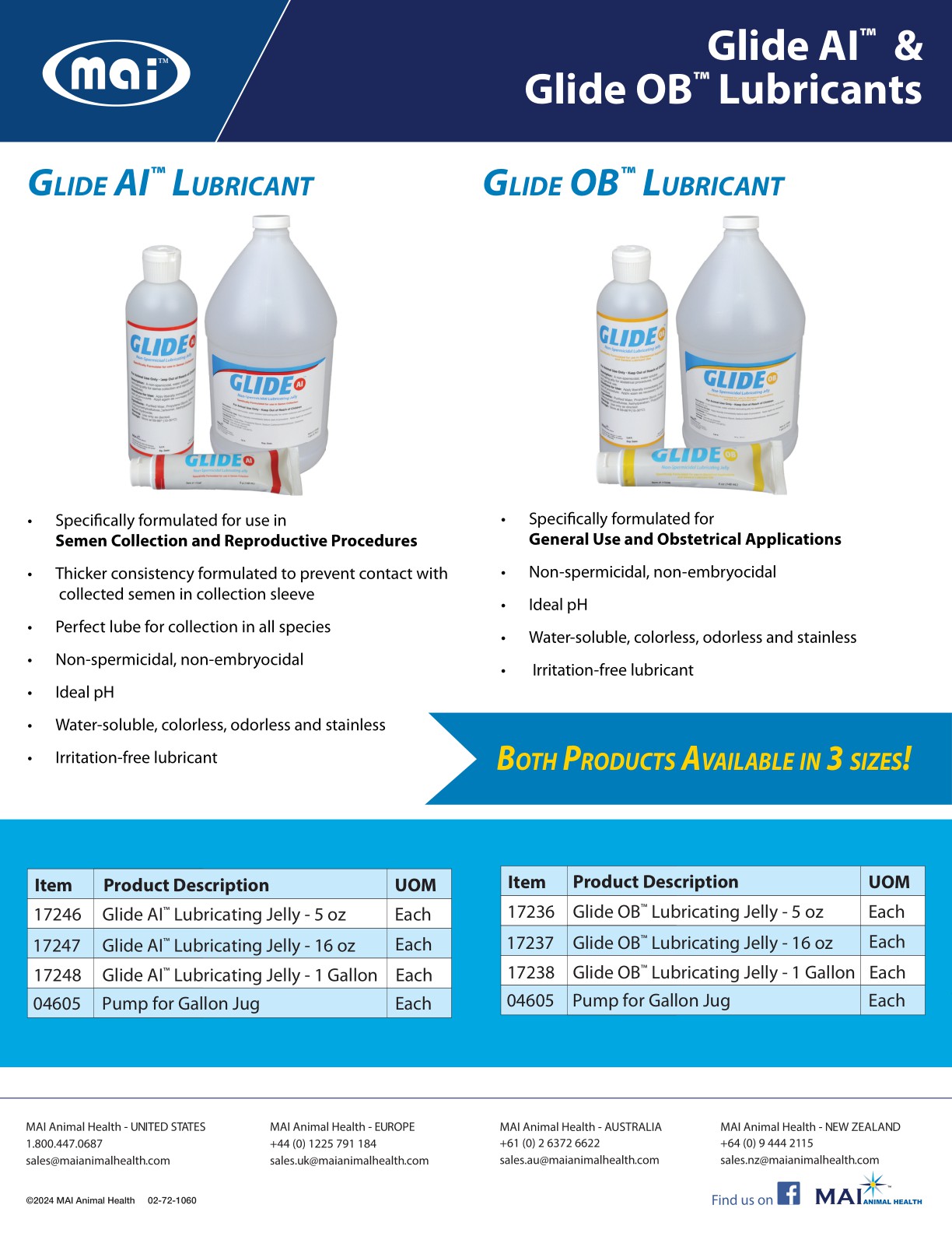 Glide AI & Glide OB Flyer