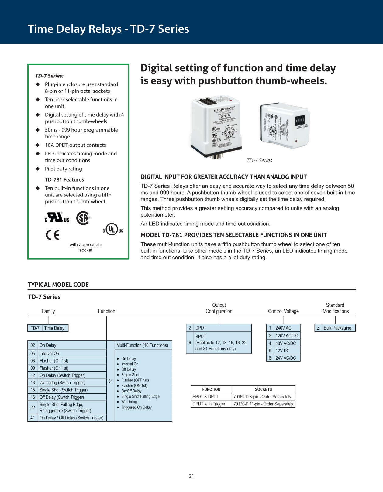 Product Selection Guide