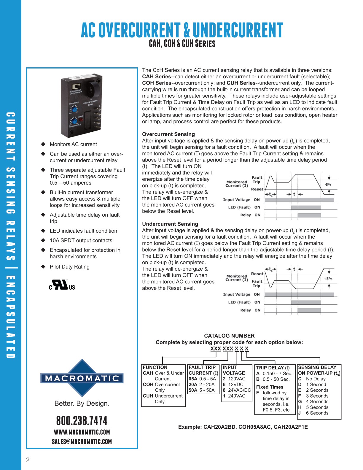 Current Sensing Relays