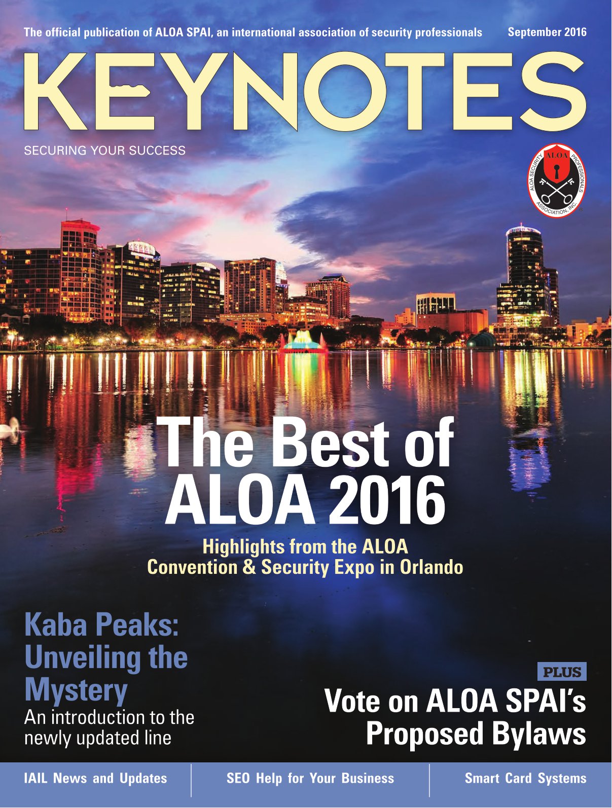 Keynotes September 2016