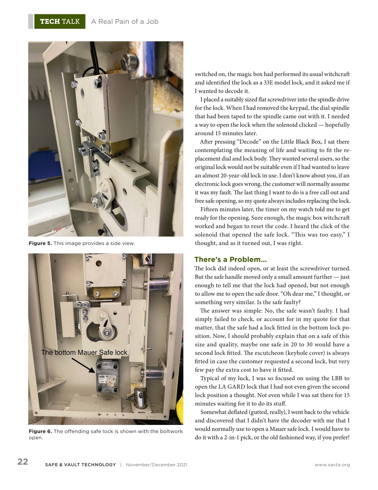 Safe & Vault Technology November/December 2021