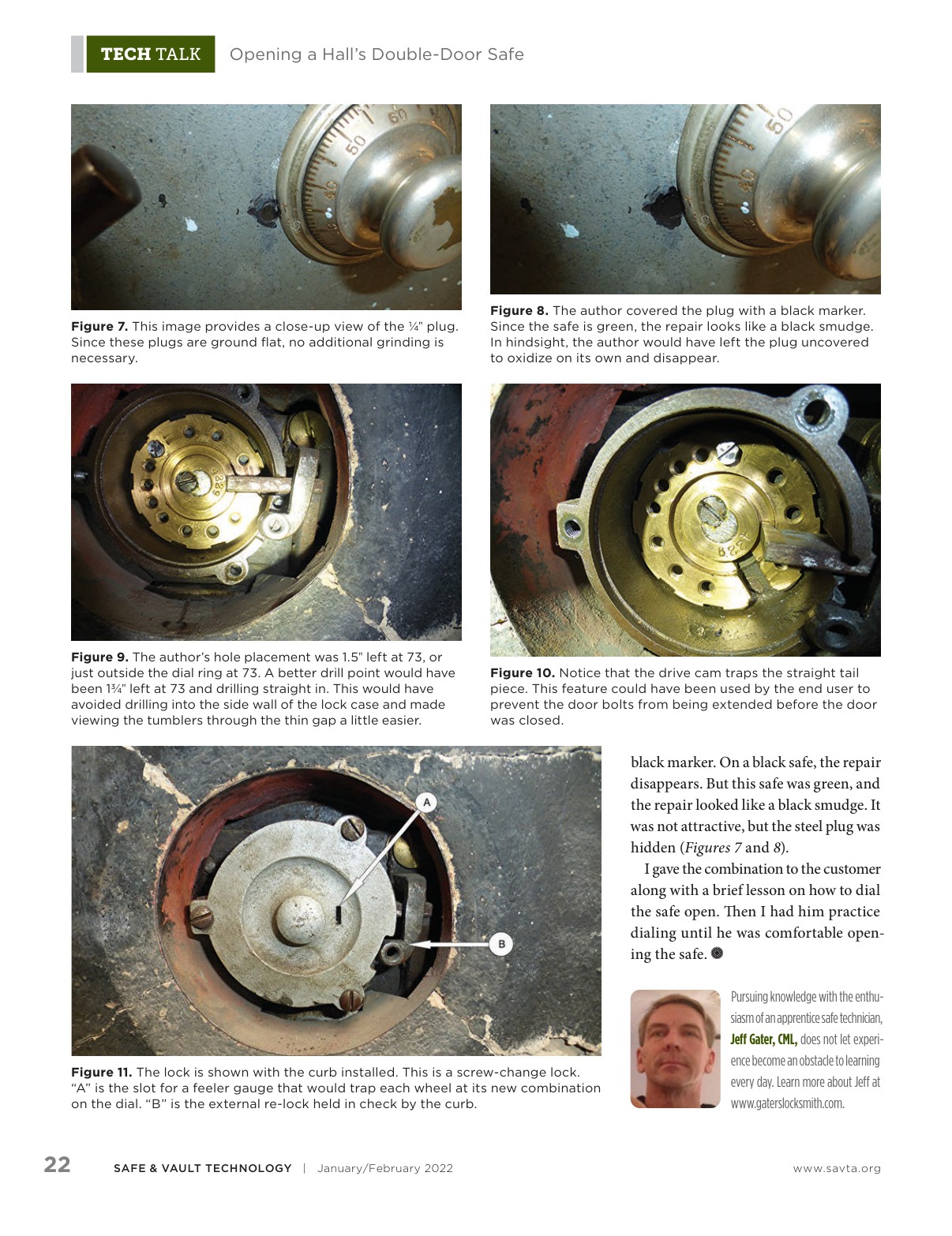Bank Vault Safe Timer Chart.pdf Safe & Vault Technology January/February 2022