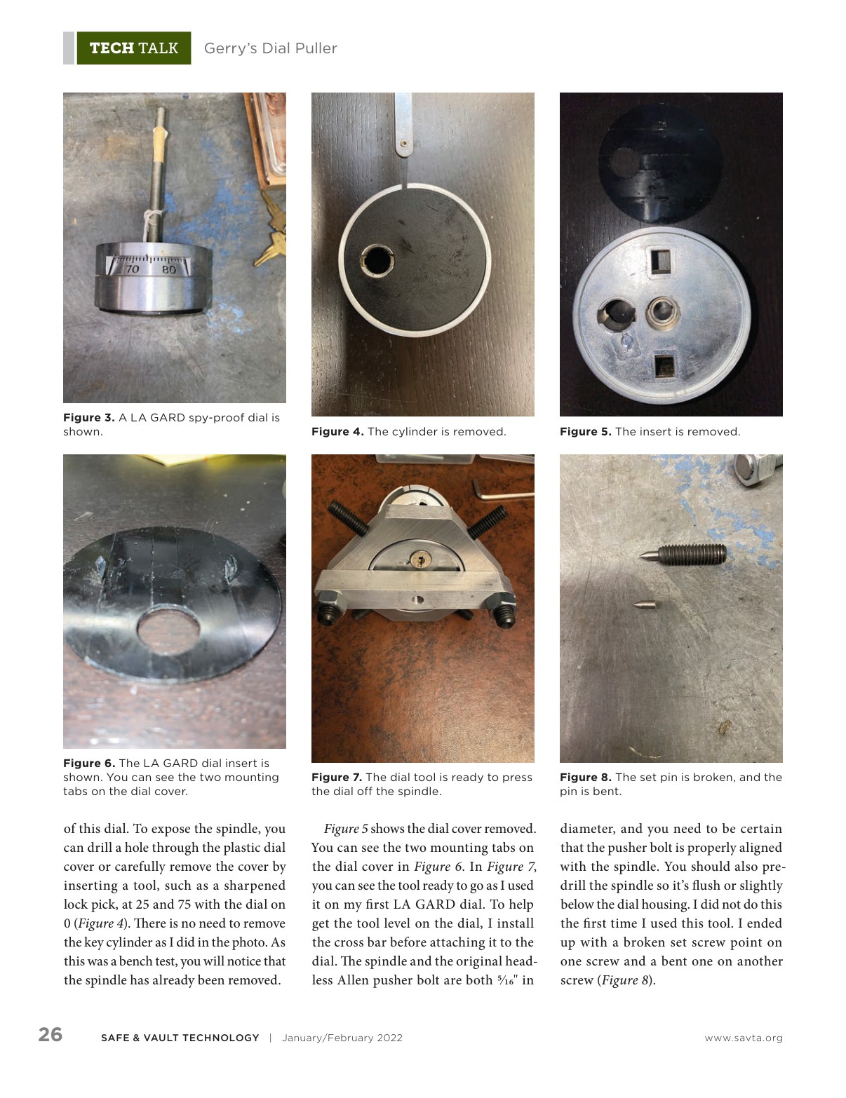 Divesting Kit Safe & Vault Technology January/February 2022