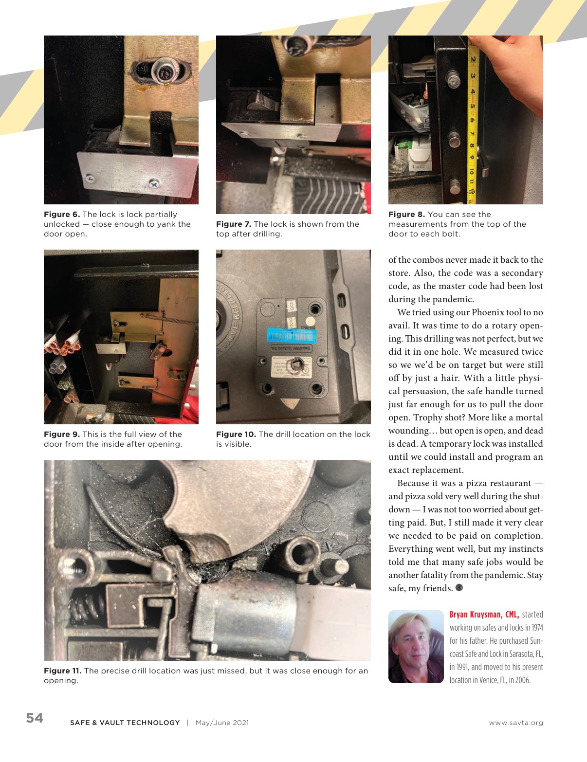 Bank Vault Safe Timer Chart.pdf Safe & Vault Technology May/June 2021