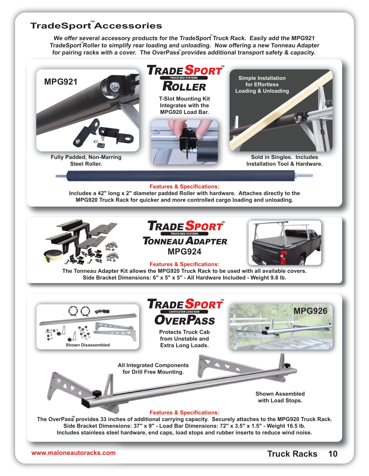 Malone 2025 TruckOverland Catalog