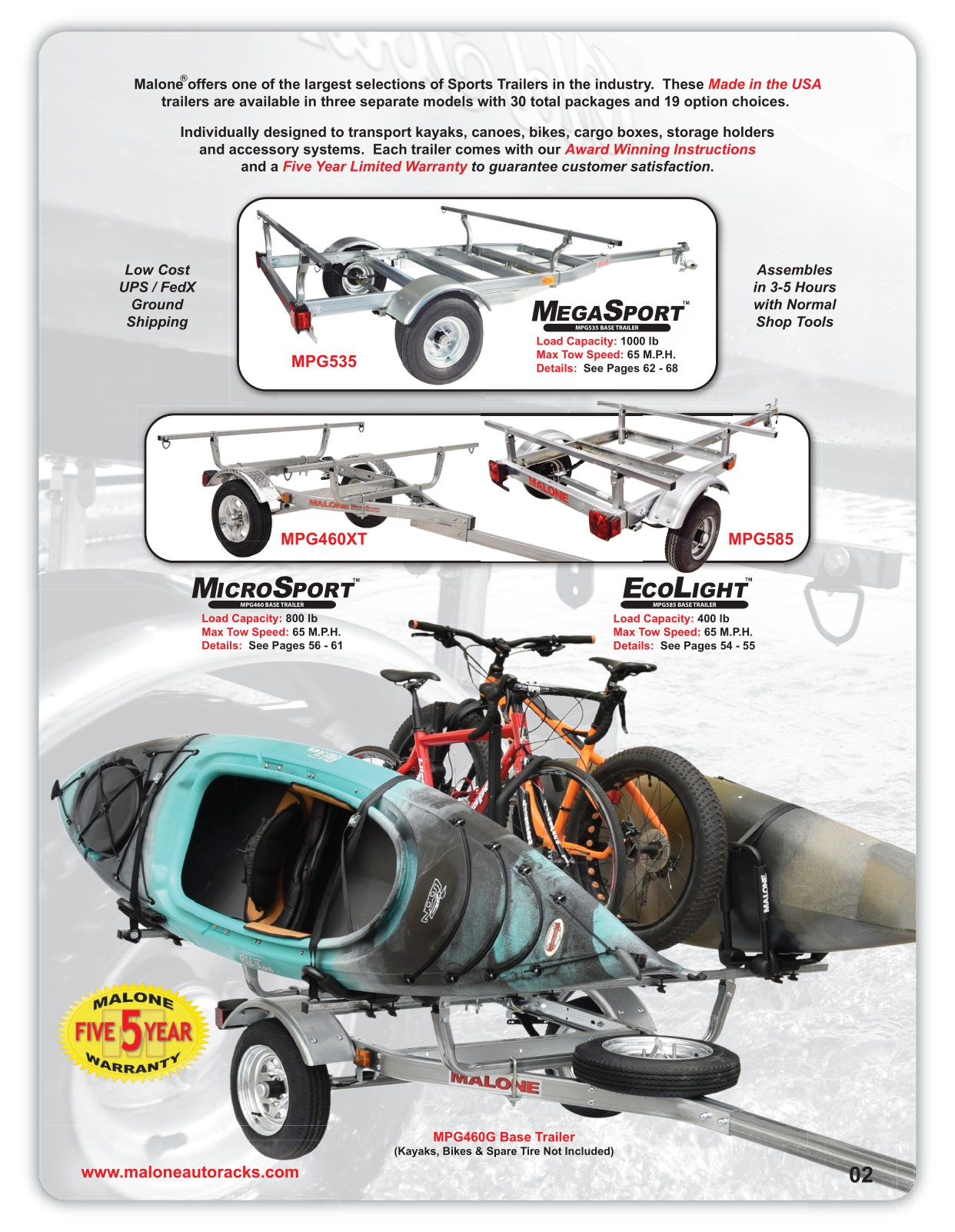 Malone Auto Racks 2024 Catalog
