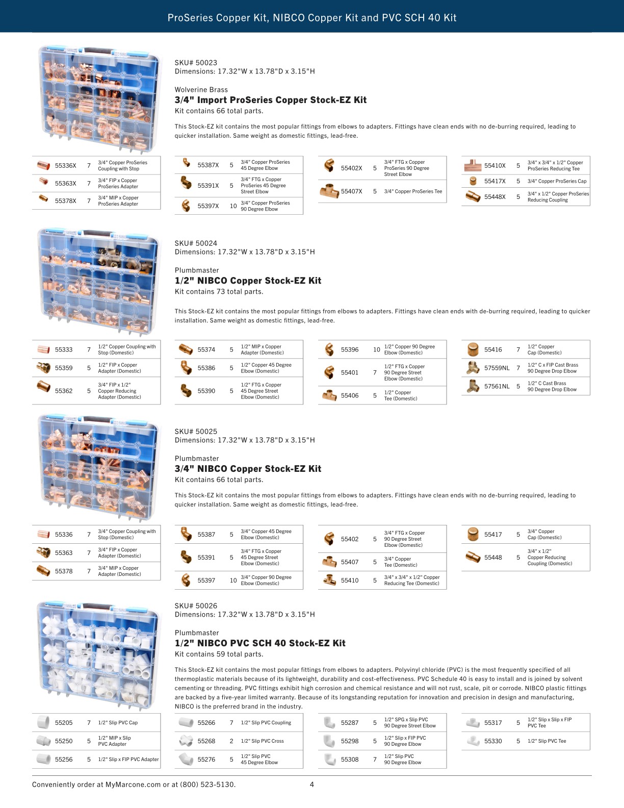 Plumbmaster StockEZ Kits Brochures_012425