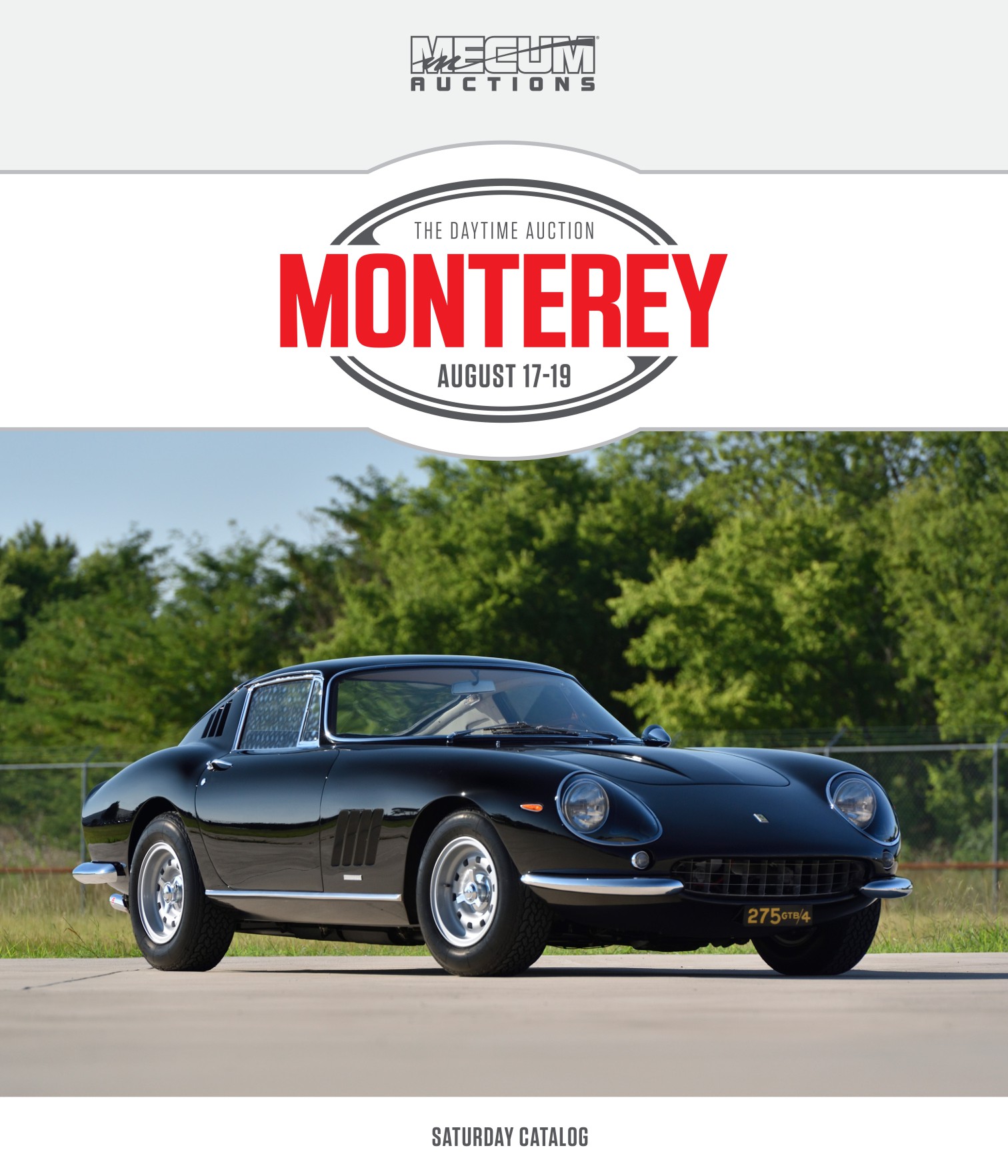Saturday Digital Catalog // Mecum Monterey 2023